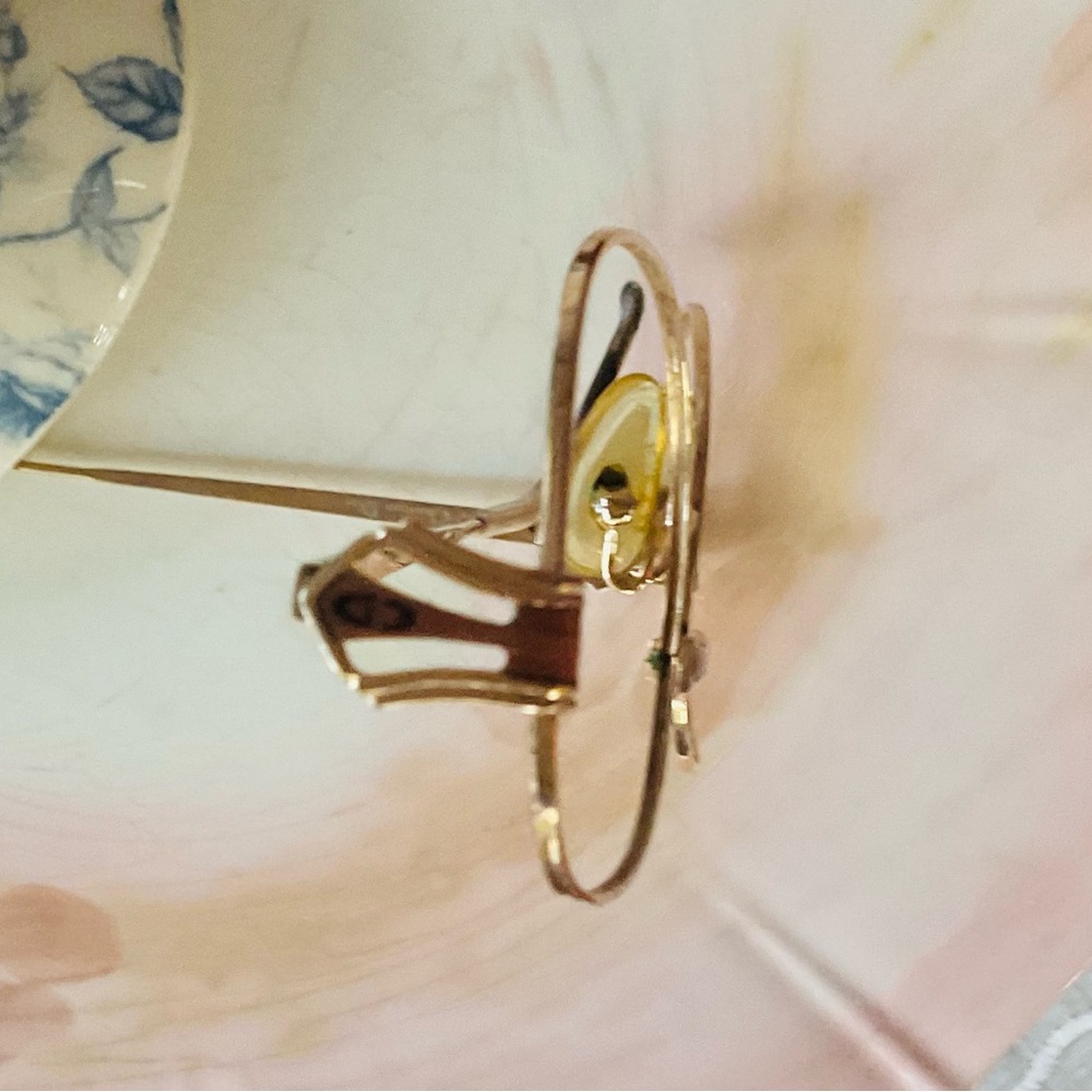 EXQUISITE CHRISTIAN DIOR GOLD METALLIC FRAMES - Picture 5 of 6